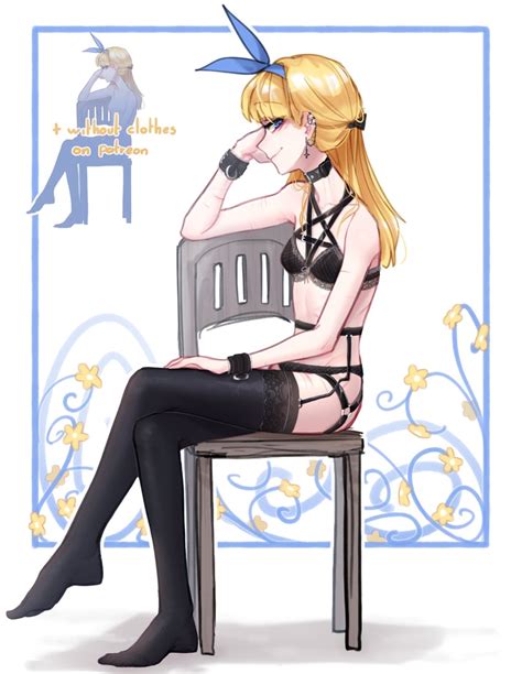 Blonde Girl Original Drawn By Popopoka Danbooru