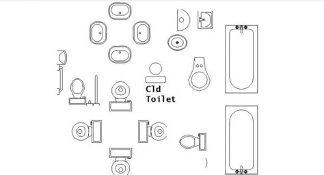 Multiple Sanitary Elevation Blocks Details For House Dwg File Cadbull