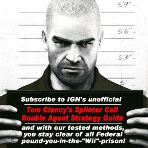 Guide Splinter Cell Double Agent Guide IGN