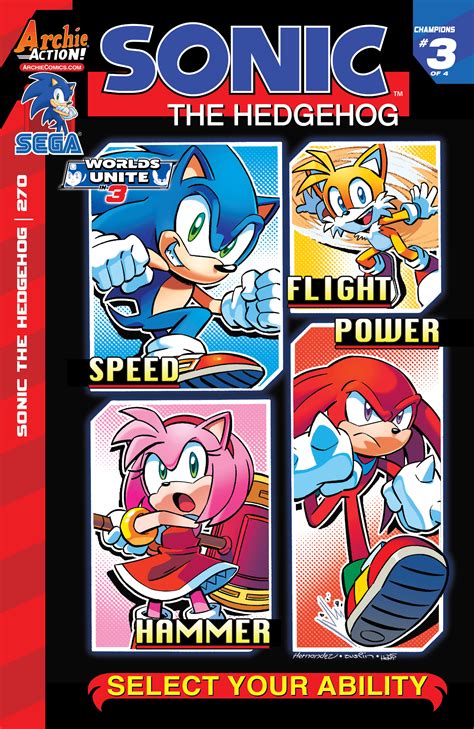 Archie Sonic The Hedgehog Issue 270 Sonic News Network The Sonic Wiki