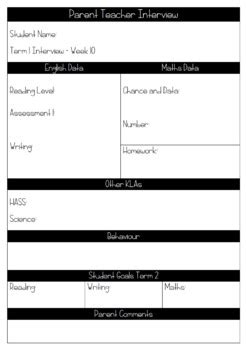 Interview Template Word Pdf Template