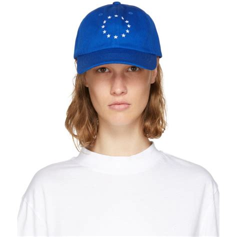 Etudes Studio Blue Still Europa Cap Modesens Studio Blue Cap Blue