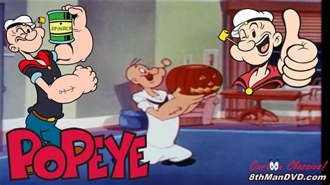 Popeye The Sailor Man Fright To The Finish 1954 Remastered Hd 1080p Youtube