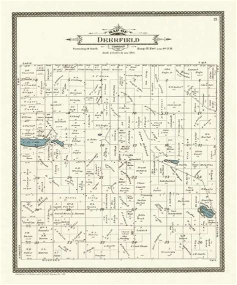 Plat Map-Deerfield - Interior Elements