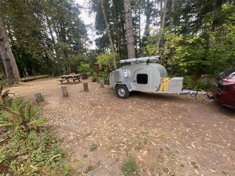 Van Damme State Park | Campground Views