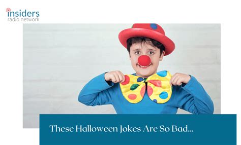 Feature: Dad Jokes Halloween Edition - Insiders Radio Network