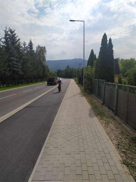 Postęp prac inwestycyjnych budowa ścieżek rowerowych Gmina Sobótka