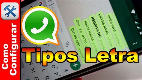 Truco Whatsapp Letras Como Cambiar El Tipo De Letra En Whatsapp Trucos