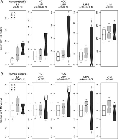 Human Sex Chromosome X Y Versus Autosome A Distribution Of Download Scientific Diagram