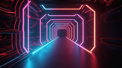 Neon Tunnel Wallpapers - Top Free Neon Tunnel Backgrounds - WallpaperAccess