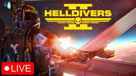 Vod Im The Autocannon Man Helldivers 2 Live Youtube