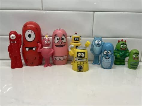 Rares Poup Es Nicheuses Yo Gabba Gabba Figurines Pouces Muno Foofa