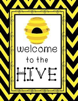 Free Bee Themed Classroom Printables FREE PRINTABLE TEMPLATES