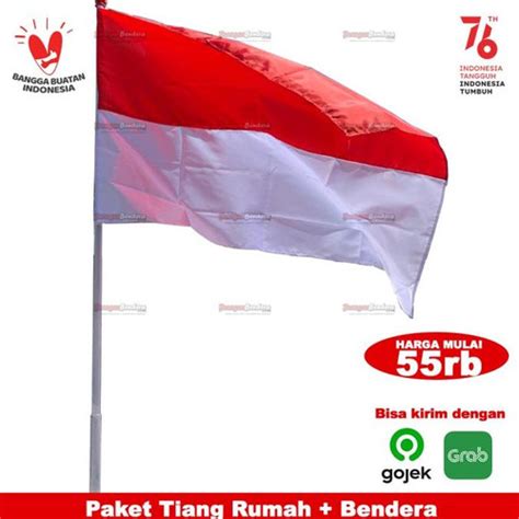 Jual Tiang Bendera Rumah M Bendera Merah Putih Rumah Tiang Kecil