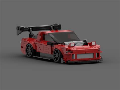 LEGO MOC Mazda RX-7 Tuned by 2g_bricks | Rebrickable - Build with LEGO