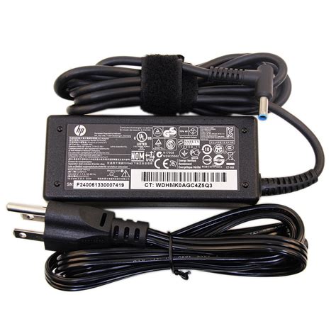 Original Hp 19 5v 3 34a 65w Hp Ac Adapter Hp Laptop Charger Hp Power Cord For Hp 14 15 Hp Envy