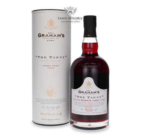 W J Graham S Port Tawny Porto L Dom Whisky