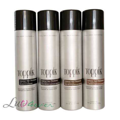 Toppik Colored Hair Thickener 51 Oz 144g Choose From 4 Colors Ebay