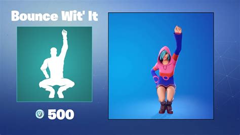 Bounce Wit It Fortnite Emote Youtube