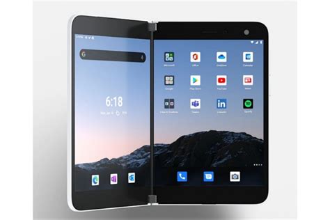 Представлен Microsoft Surface Duo — 1400-долларовый смартфон с двумя ...