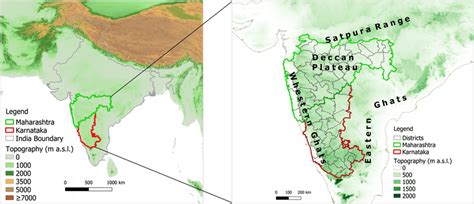 Topographic Map Of Maharashtra Brandy Tabbitha