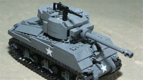 Lego Sherman Jumbo M4a3e2 Youtube