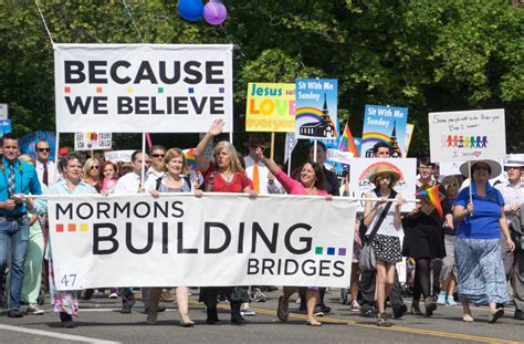 Better Latter Than Never The Mormon Church Supports Same Sex Marriage