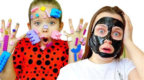 Lera and mom - funny stories - YouTube