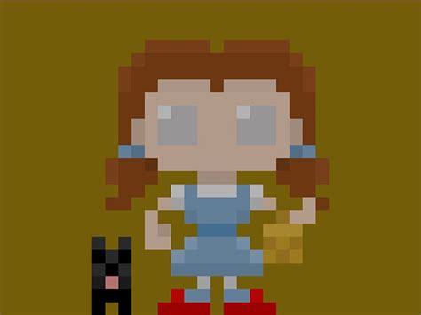 Pin On Pixel Art Famous Characters 10