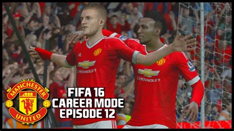 FIFA 16 Manchester United Career Mode ONE HAND ON THE TITLE