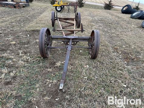 Mccormick Deering Antique Steel Wheel Running Gear Bigiron Auctions