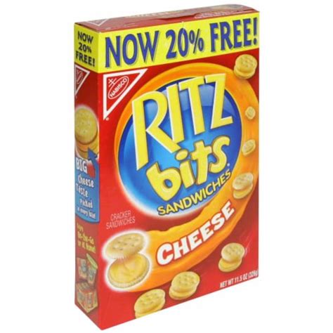 Ritz Bits Cheese Sandwich Crackers 115 Oz Ralphs