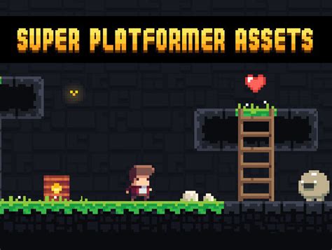 Super Platformer Assets 2d Environments Unity Asset Store