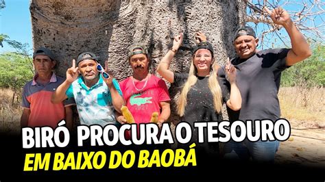 BIRÓ procura o TESOURO em baixo do BAOBÁ DODÔ ÍNDIO E RAFINHA