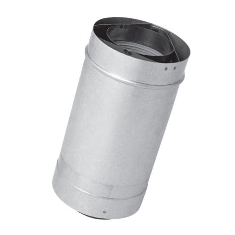 Rheem 6 In Vent Length 3 In X 5 In Stainless Steel Concentric Vent For Tankless Gas Water