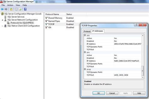 How Can I Configure Sql Server To Listen On Multiple Tcp Ip Ports