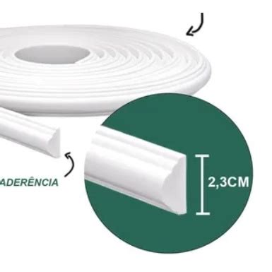 Rodameio Autocolante Flex Eva 2 5cm 7 5 Metros Shopee Brasil