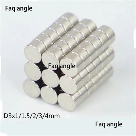 D3x1 2 Magnetic Materials N52 Super Strong Neodymium Magnet Fridge