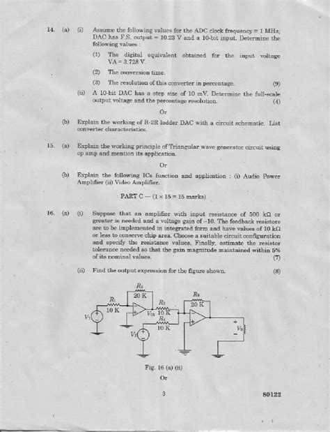 Anna University Ec Linear Integrated Circuits Aprilmay