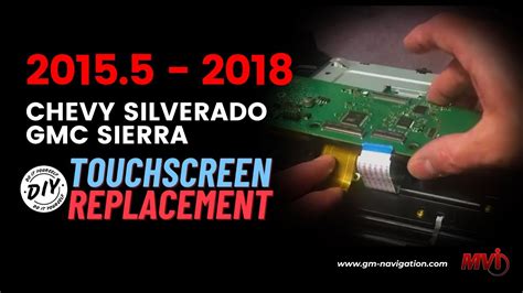 2015 2018 Chevy Silverado And Gmc Sierra Touch Screen Replacement Youtube