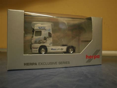 Ds Automodelle Modellbauvertrieb Herpa Lkw Mb Actros Mp Lh Aerop Szm