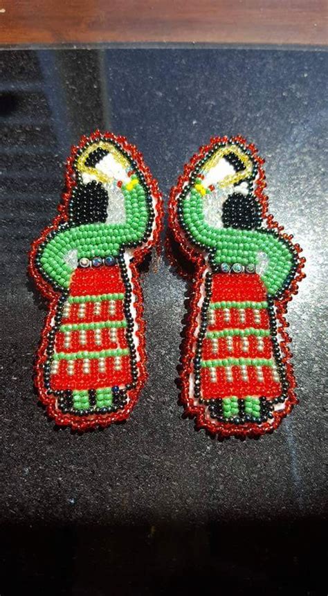 Native American Beaded Earrings Etsy