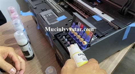 Hướng Dẫn Thay Mực Máy In Epson L8050 L18050 Tại Nhà