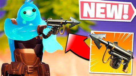 How To Get New Harpoon Gun In Fortnite Live Gameplay New Weapon