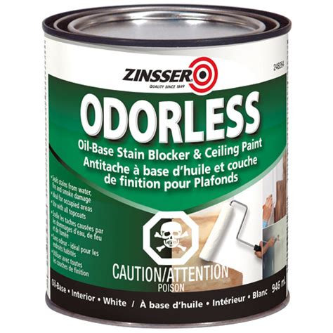 Zinsser Odorless Oil Based Primer Sealer 946 Ml White 248264 Rona