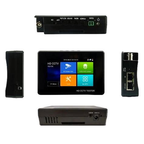 Probador Tester Camaras Cctv Ip IPC-1800ADH PLUS H.265 4K 8MP TVI CVI ...