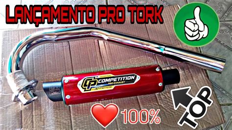 LANÇAMENTO PRO TORK ESCAPAMENTO ESPORTIVO GP COMPETITION NA FAN 150