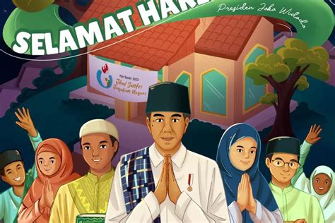 Pesan Jokowi Di Hari Santri Nasional Santri Setia Mengawal