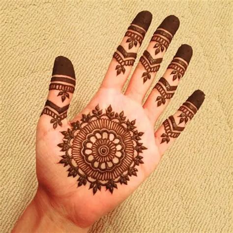 32 Beautiful Front Hand Mehndi Designs Images Sheideas