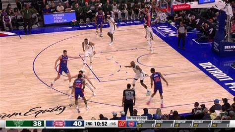 Top Plays From Detroit Pistons Vs Milwaukee Bucks Yahoo Sports